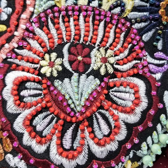 Vintage Beaded Embroidered Purse by Preston & York - Picture 3 of 8